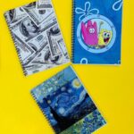 دفتر سیمی طرحدار